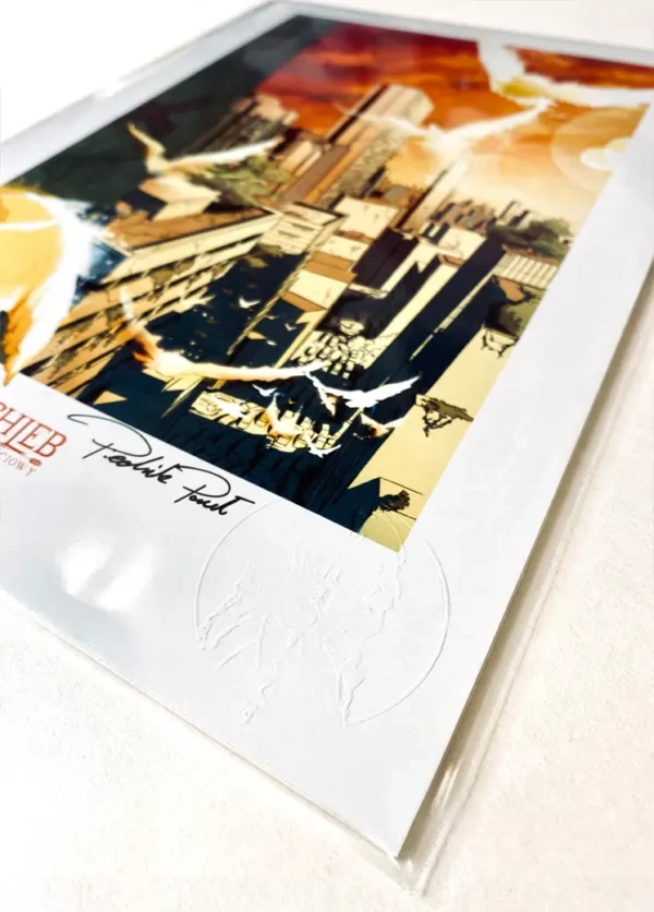 Print /Yellow city/ - obrazek 2